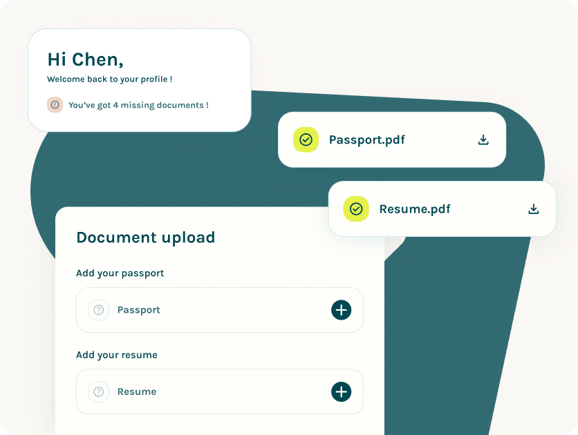 Submit your documents